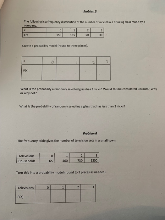Solved Problem 5 The following is a frequency distribution | Chegg.com