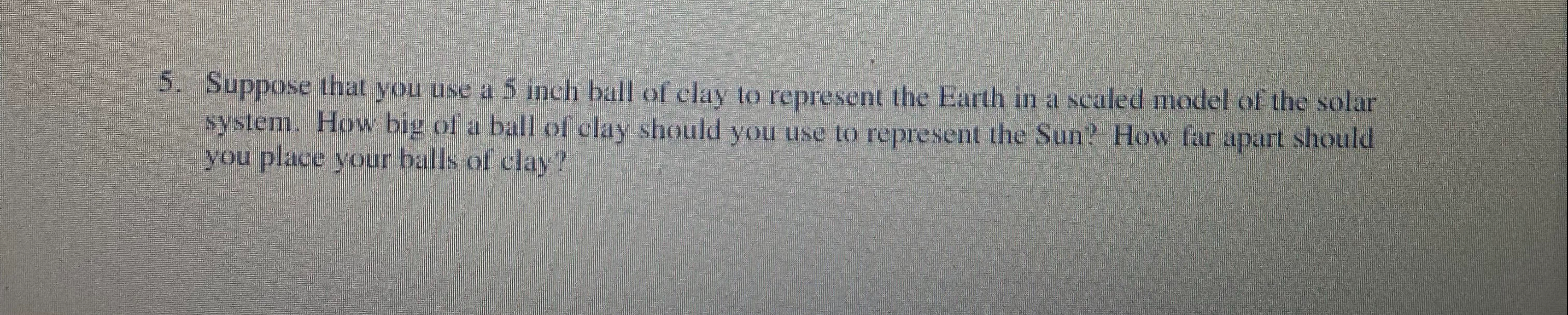Size and Scale of the Solar SystemThe Earth is about