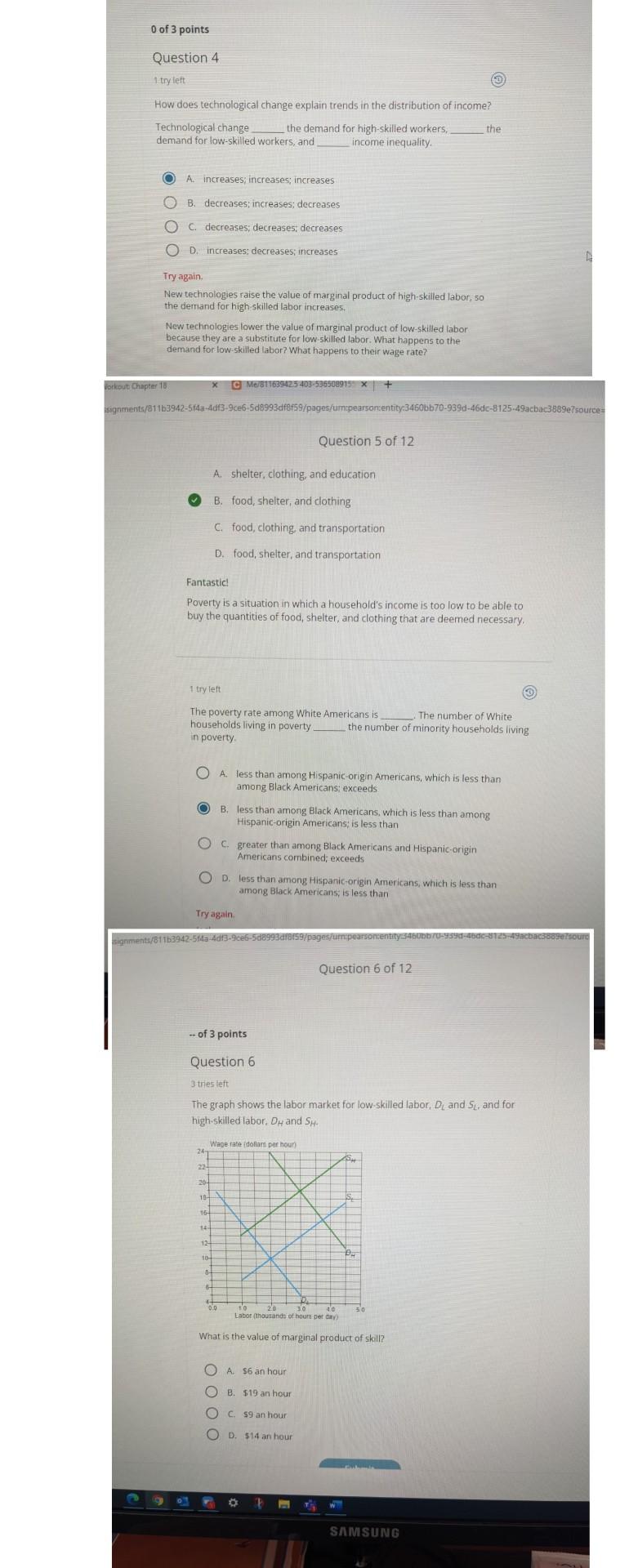 Solved 0 of 3 points Question 4 I try left How does | Chegg.com
