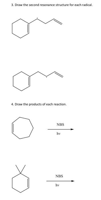 Solved 1. Classify each radical as primary, secondary, or | Chegg.com