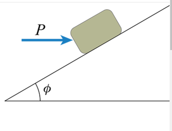 The diagram shows a crate with mass m=38.1kg ﻿being | Chegg.com