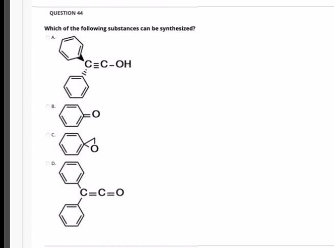Solved QUESTION 44 Which of the following substances can be | Chegg.com
