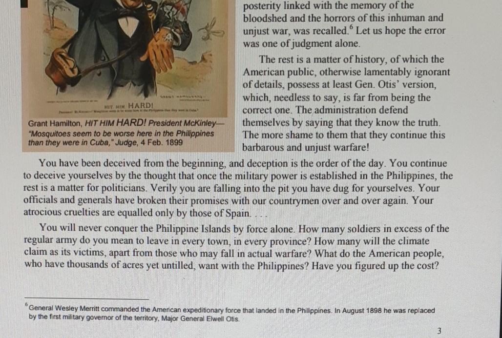 HISTORY Read the excerpt below written by an | Chegg.com | Chegg.com