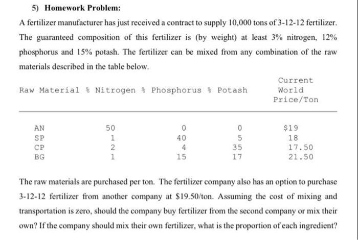 Solved using LINDO solve linear optimization and perform a | Chegg.com