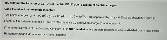 Solved Learning Goal: Electric Fields. - Multiple Points | Chegg.com