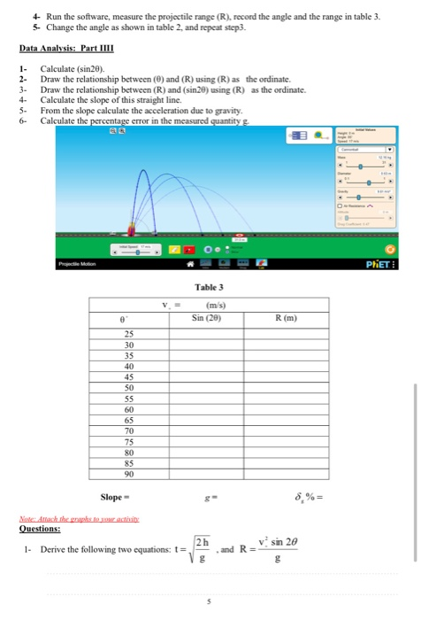 Solved Worksheet (Universal Gravitational Law) Using Phet | Chegg.com
