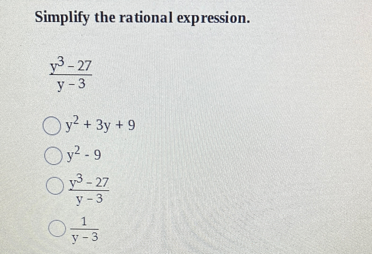 Solved Simplify the rational | Chegg.com