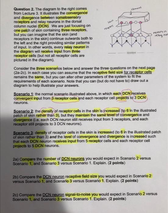 Solved please answer all parts (2a-2c) in a detailed manner, | Chegg.com