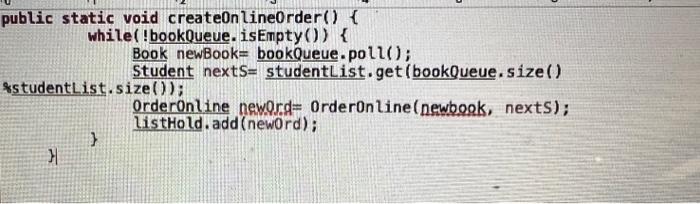 Solved Java// the code provoded below does not read StudentB | Chegg.com