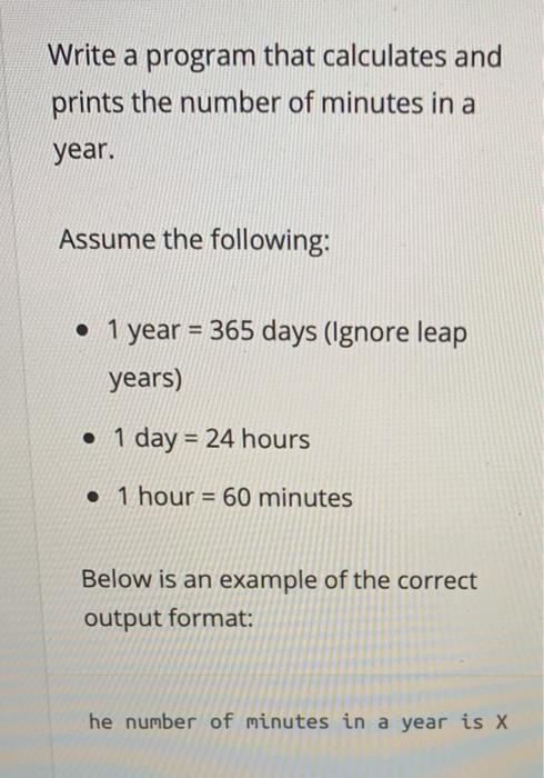 Solved Write A Program That Calculates And Prints The Number Chegg Com