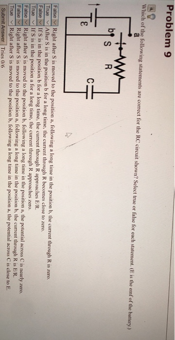 Solved Problem 4 The circuit shows a source of EMF and some | Chegg.com