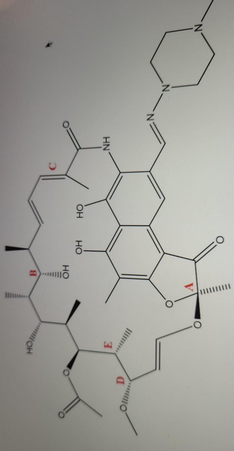 Solved Define each stereocenter on the following molecular | Chegg.com