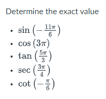 Determine the exact | Chegg.com