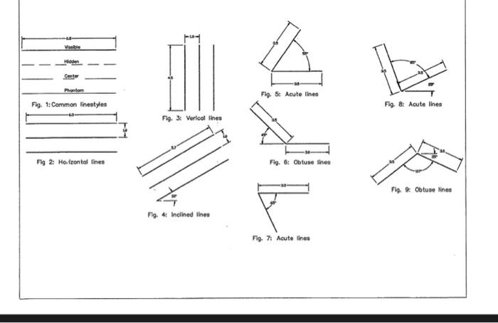 draw-the-lines-in-autocad-using-the-measurements-in-chegg