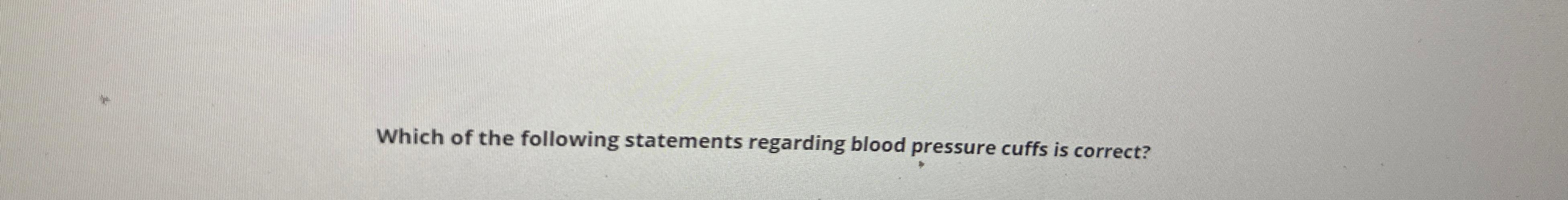 Solved Which of the following statements regarding blood | Chegg.com