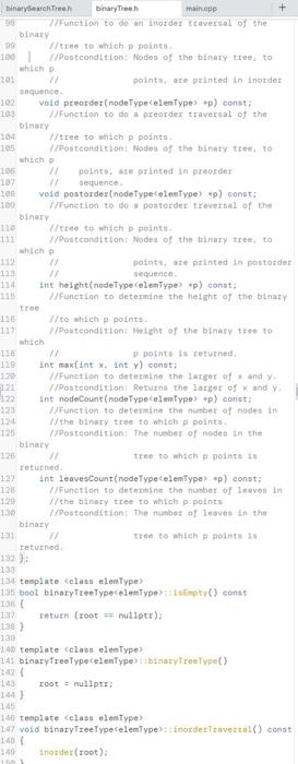 Solved THIS IS C++I just need a working code for the | Chegg.com
