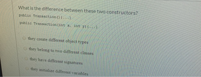 Solved What is the difference between these two | Chegg.com