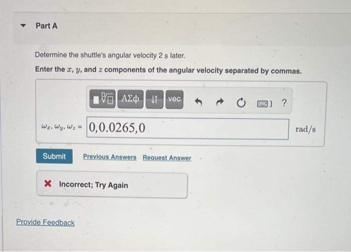 Solved The space shuttle is located in "deep space," where | Chegg.com