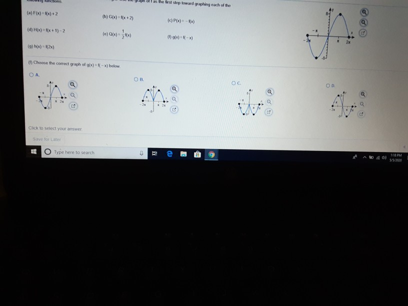 Solved The graph of a function is illustrated to the right. | Chegg.com
