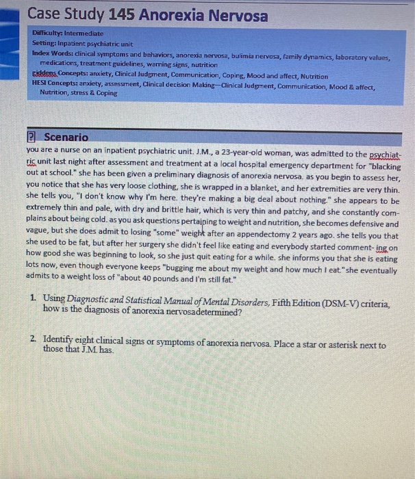 case study 144 schizophrenia