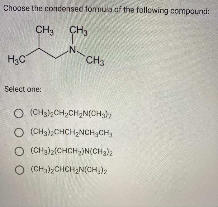 ch3 ch3 expanded formula