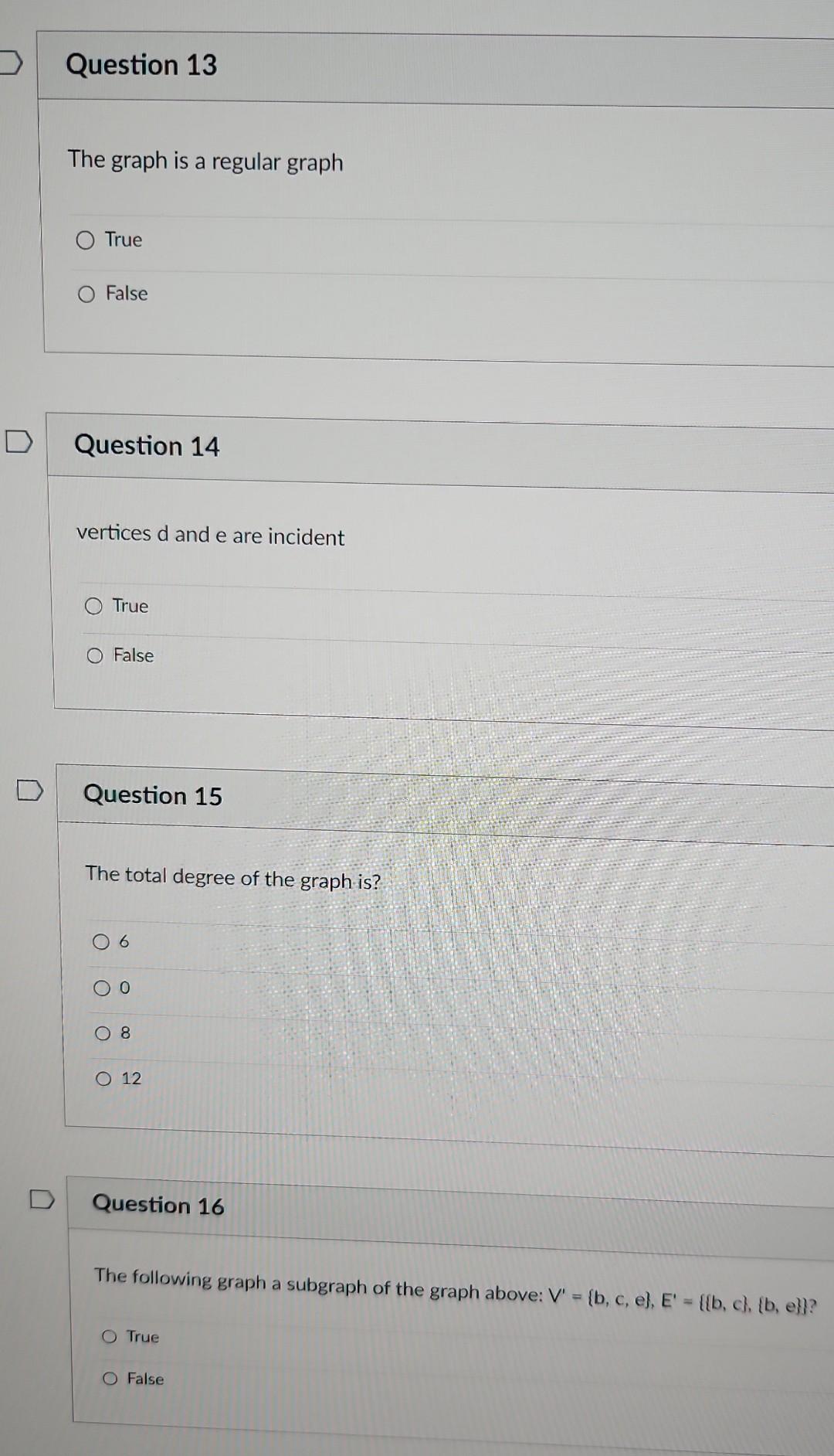 Solved Refer to this graph for the next 6 graph questions | Chegg.com