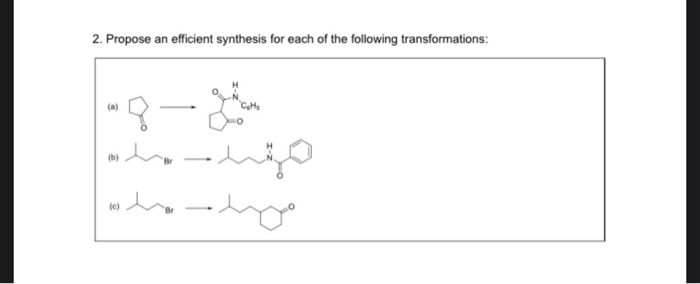 Solved 2. Propose An Efficient Synthesis For Each Of The | Chegg.com