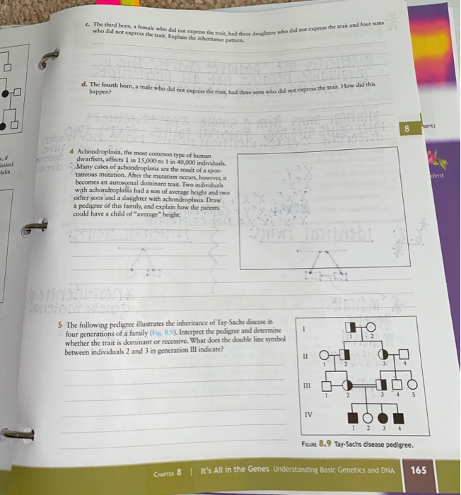 Solved 2 The inheritance of autosomal dominant traits also | Chegg.com