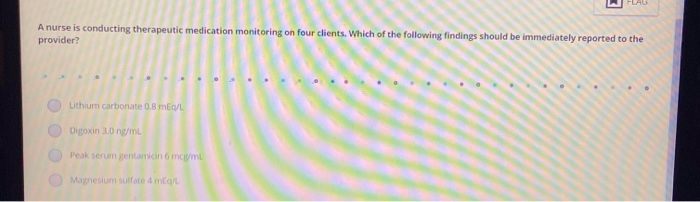 A Nurse is Conducting Therapeutic Medication Monitoring on Four Clients: Essential Tips for Success