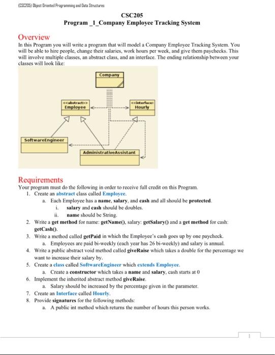 Solved Overview In this Program you will write a program | Chegg.com