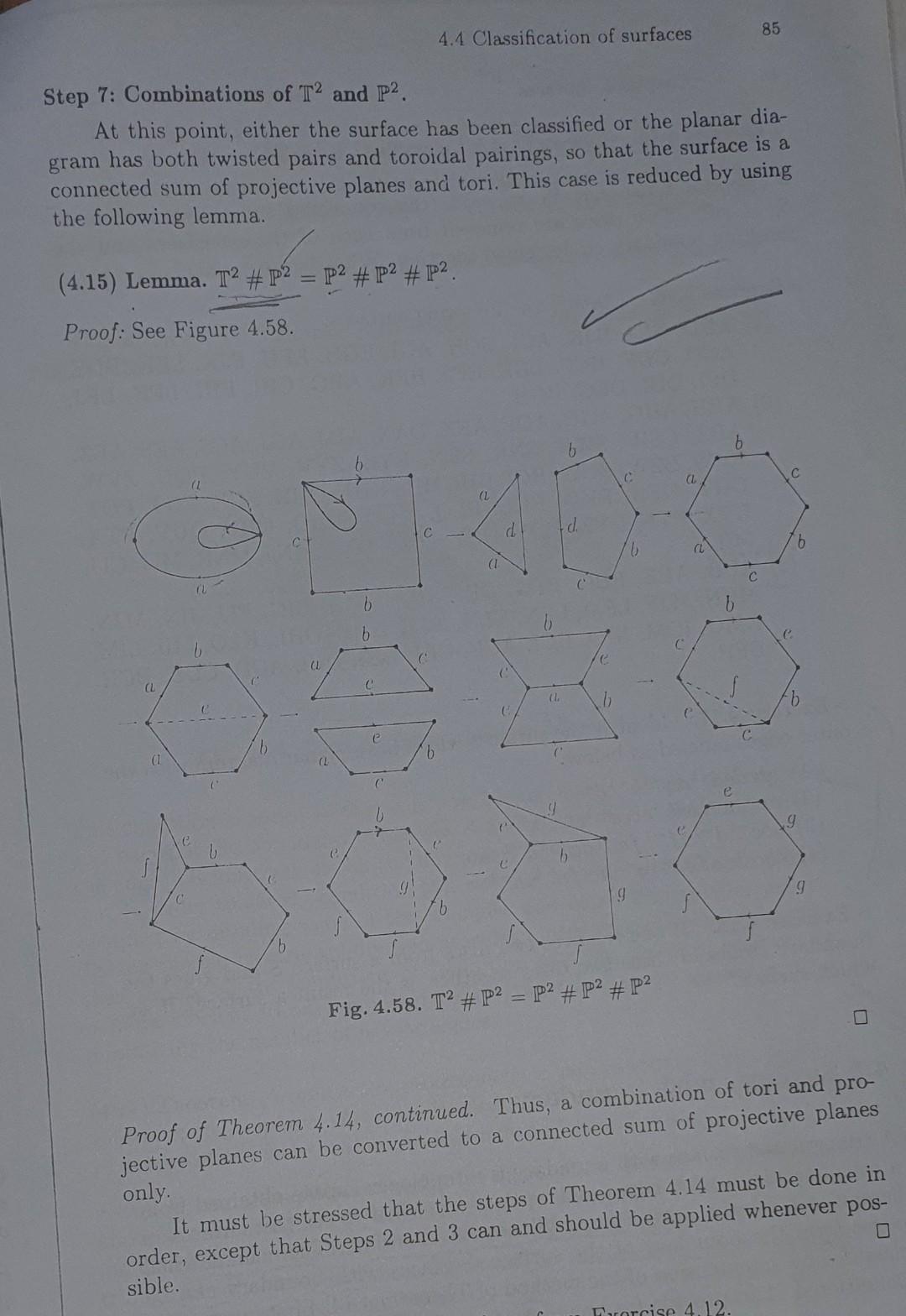 Solved Exercise 4.17. Identify the surfaces which have | Chegg.com