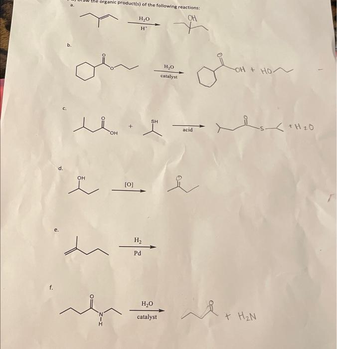 Solved Check To See If Answers For A,b,c,d,f Are Correct | Chegg.com