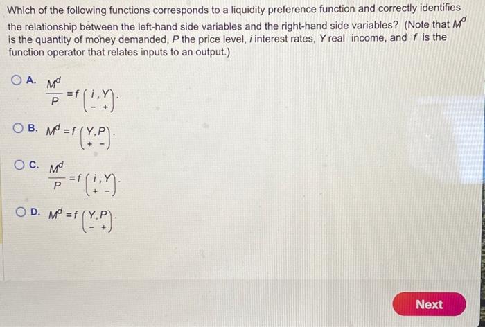 Solved Which of the following functions corresponds to a | Chegg.com