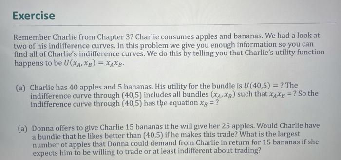 Solved Remember Charlie From Chapter 3 ? Charlie Consumes | Chegg.com