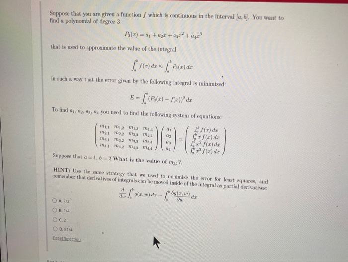 Solved Suppose That You Are Given A Function Which Is Con Chegg Com