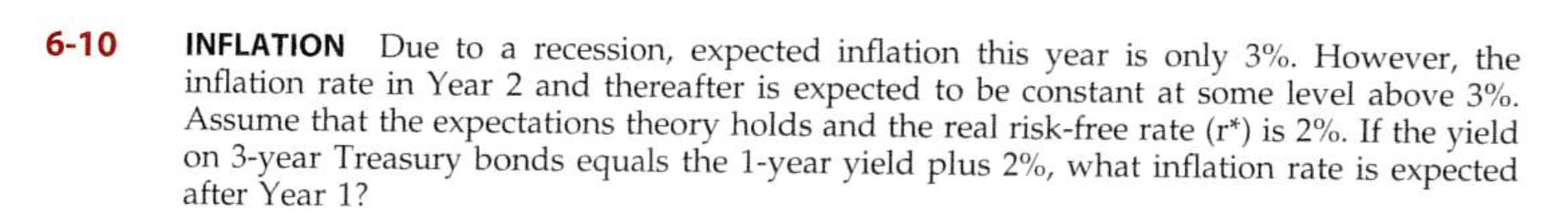 solved inflation willselect one:a. decrease... Solved 6-10 INFLATION Due to a recession, expected | Chegg.com
