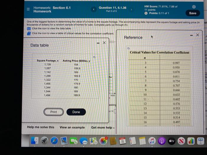 Solved C) determine the linear correlation coefficient | Chegg.com