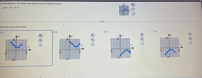 Solved Use the guch of shown to the right to graph the | Chegg.com