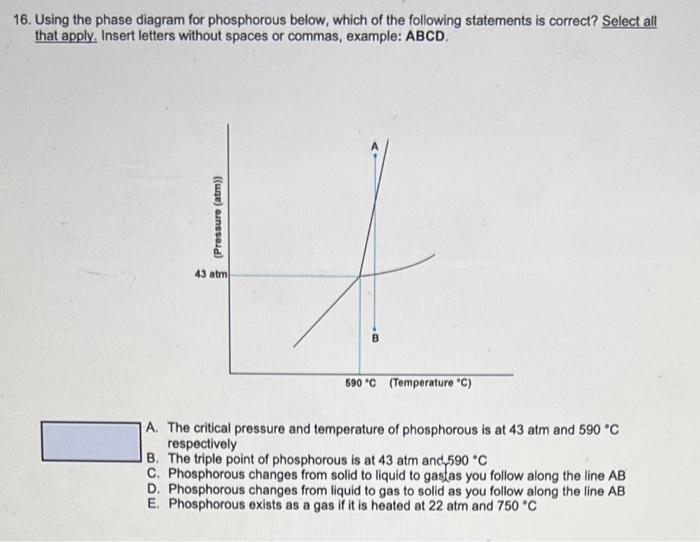 Solved 14 Which Statements About Vapor Pressure Below Are Chegg Com