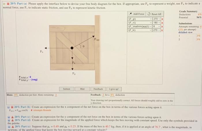 Solved (0%) Problem 5: A Student Of Mechanies Is Holding A | Chegg.com