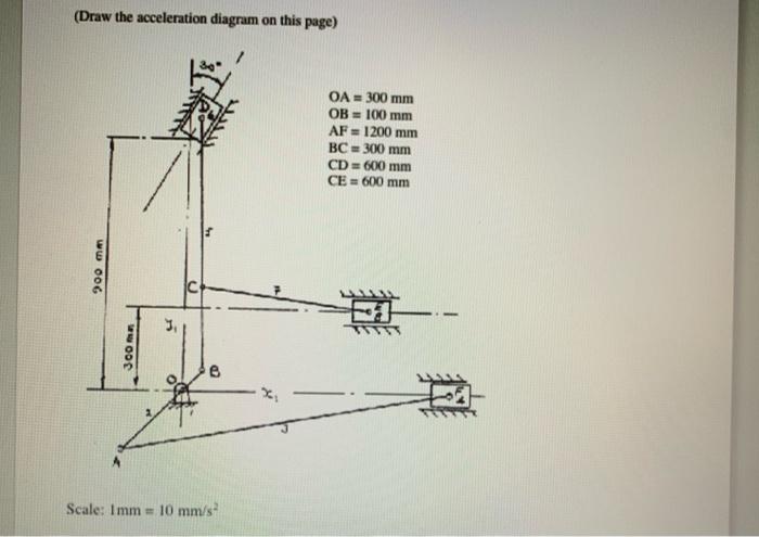 Theory Of Machines Velocity And Acceleration Diagrams Veloci