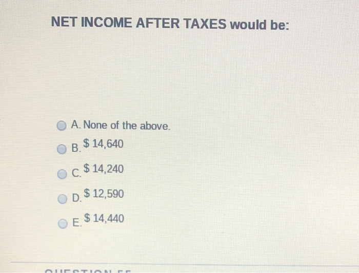 Solved Use the following Information to answer the next Two | Chegg.com