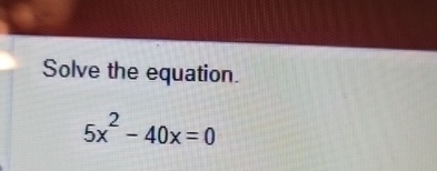 SOLVE 5X2 20X 60 0 visual data 6