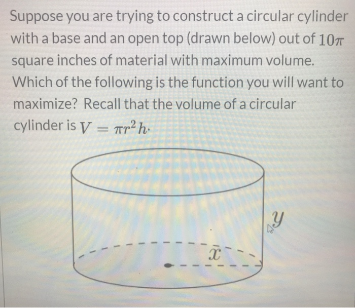 Solved Suppose you are trying to construct a circular | Chegg.com