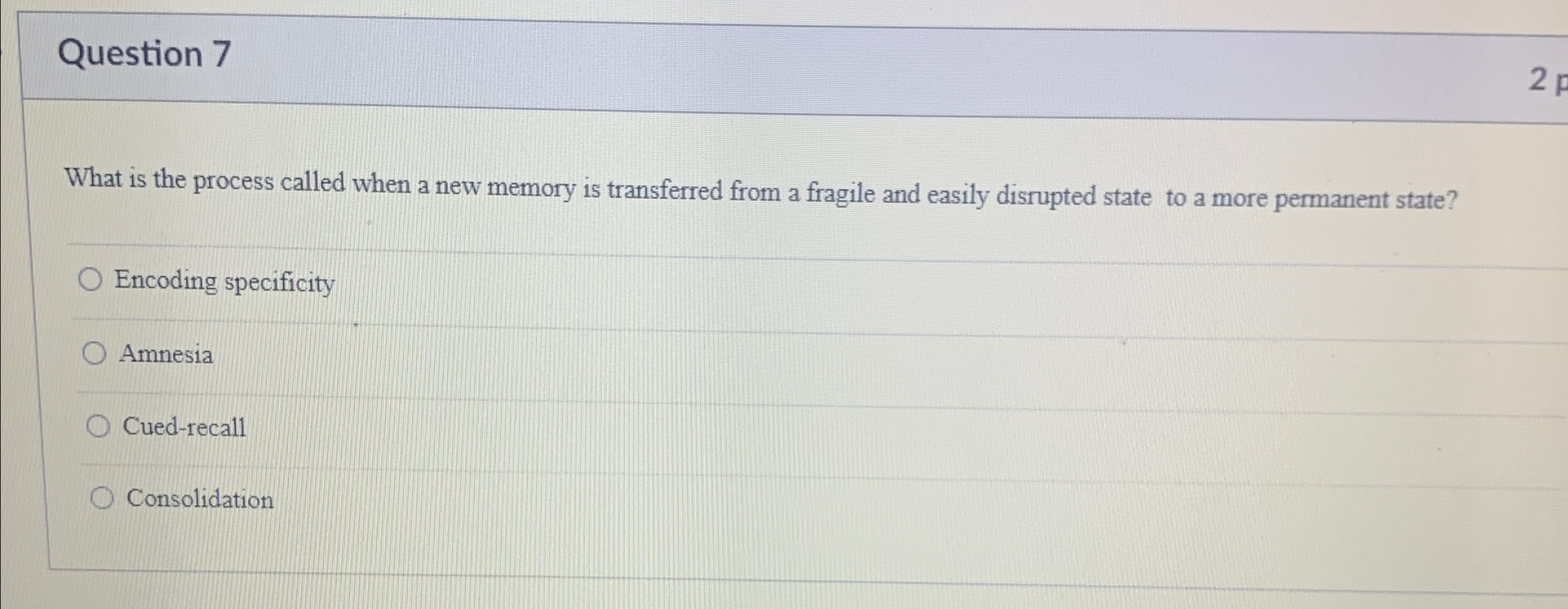 Solved Question 7What is the process called when a new | Chegg.com