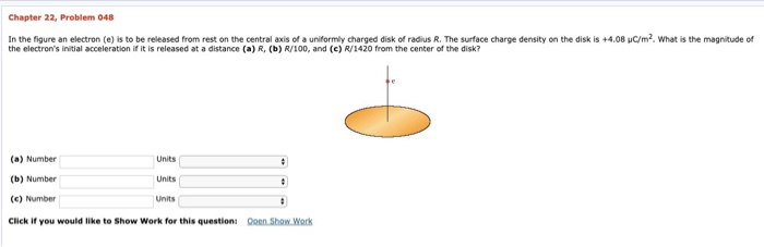 Solved Chapter 22, Problem 048 In the figure an electron (e) | Chegg.com