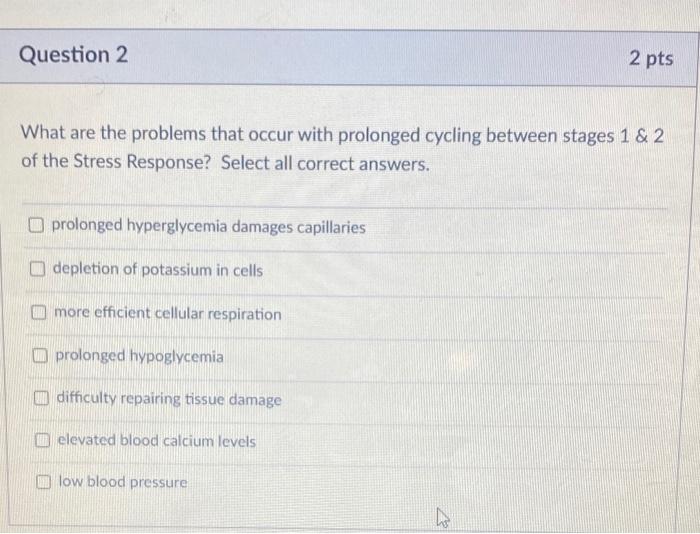 Solved Question 2 2 pts What are the problems that occur | Chegg.com