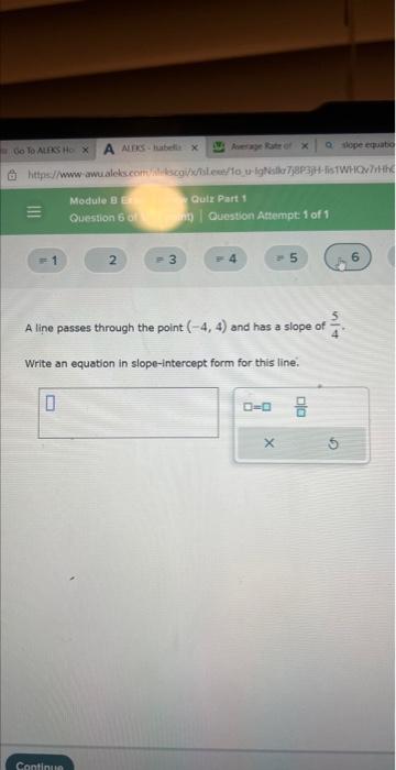 solved-a-line-passes-through-the-point-4-4-and-has-a-chegg