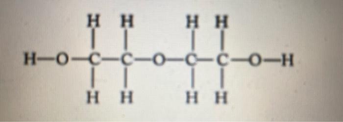 Diethylene glycol is an organic compound used as a | Chegg.com