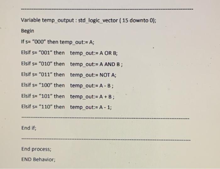 Solved a. Analyze the VHDL code given below for a Flip flop | Chegg.com